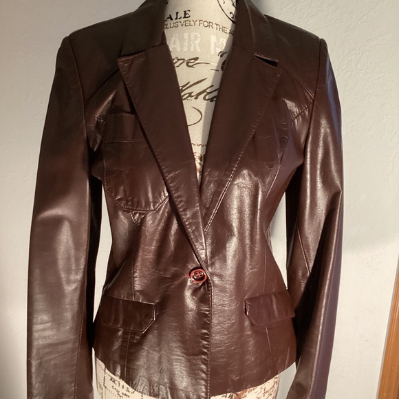 The Brass Plum at Nordstrom Vintage Leather Jacket